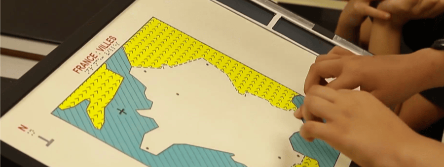 Capture d'écran de la plateforme Accessimap
